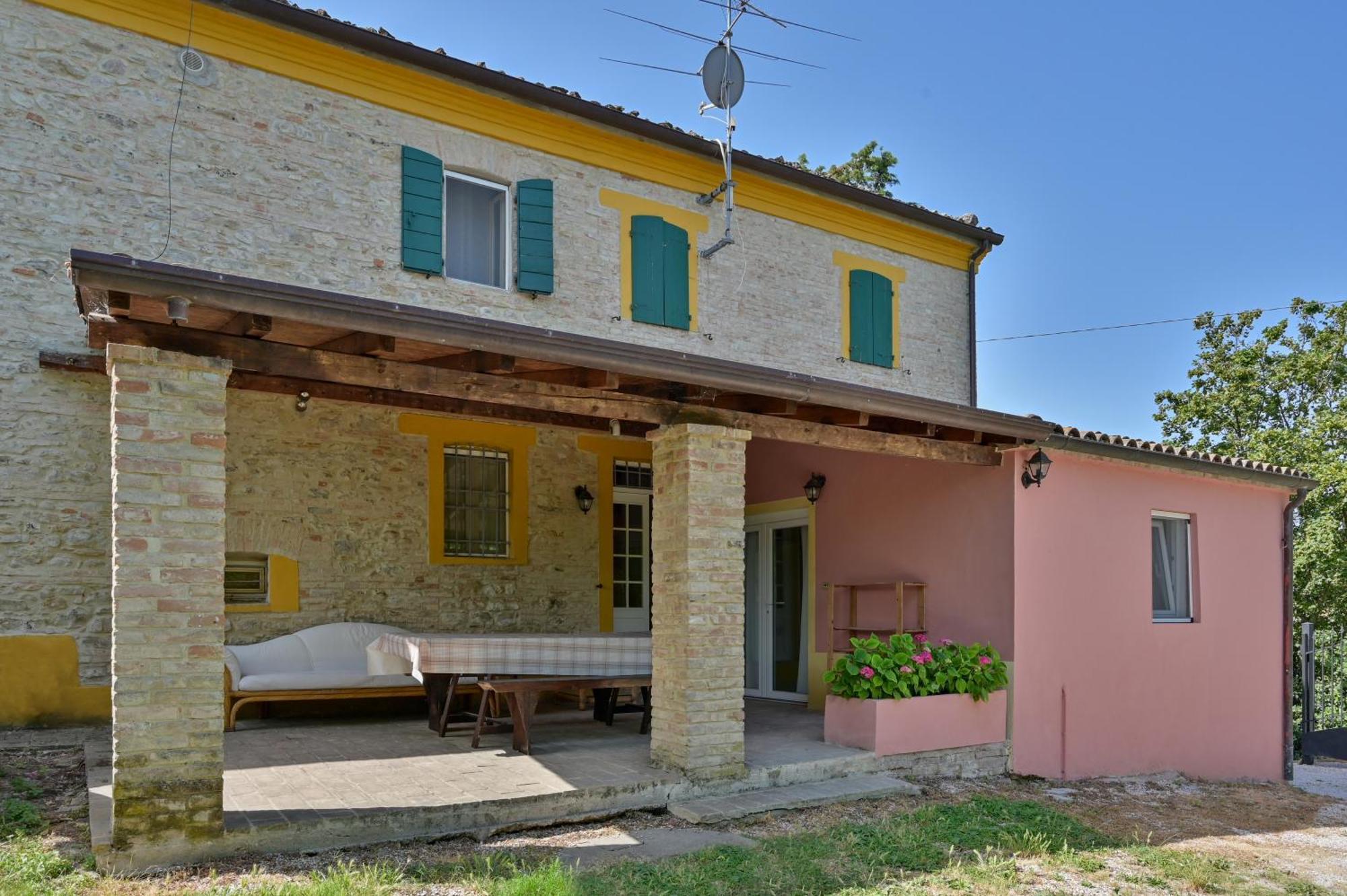 Casale San Teodoro - Mondaino Rn Villa Exterior photo